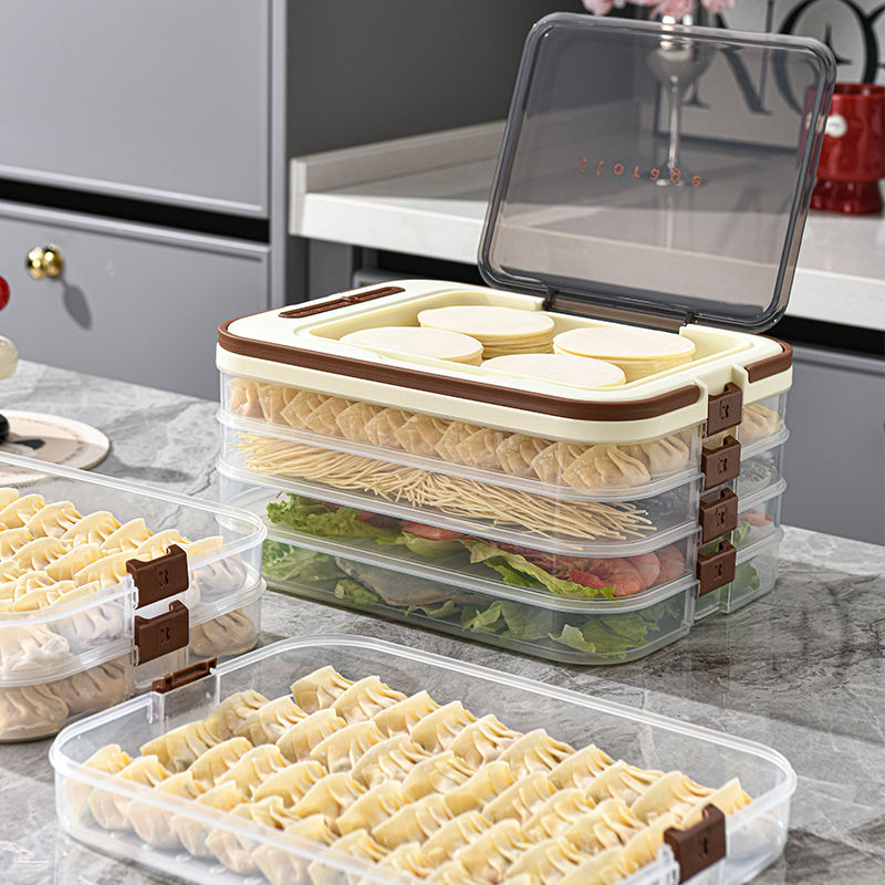 4-Tier Camping Food Storage Container
